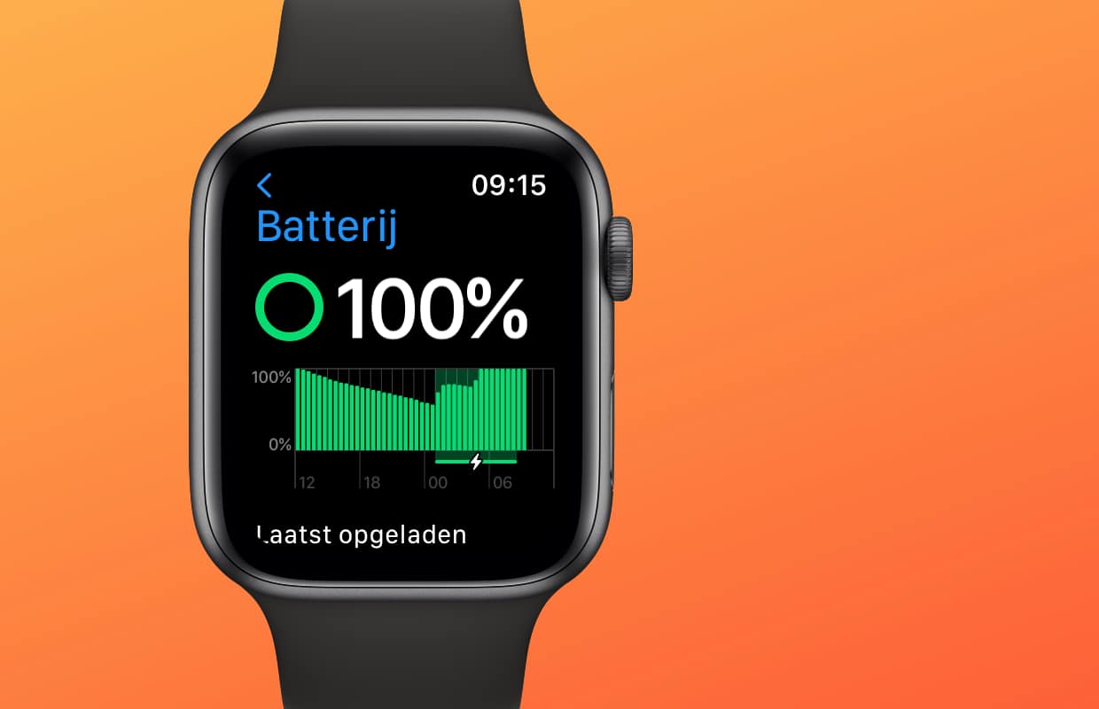 Hoe goed is de batterij van je Apple Watch? Zo zie je de laadcycli