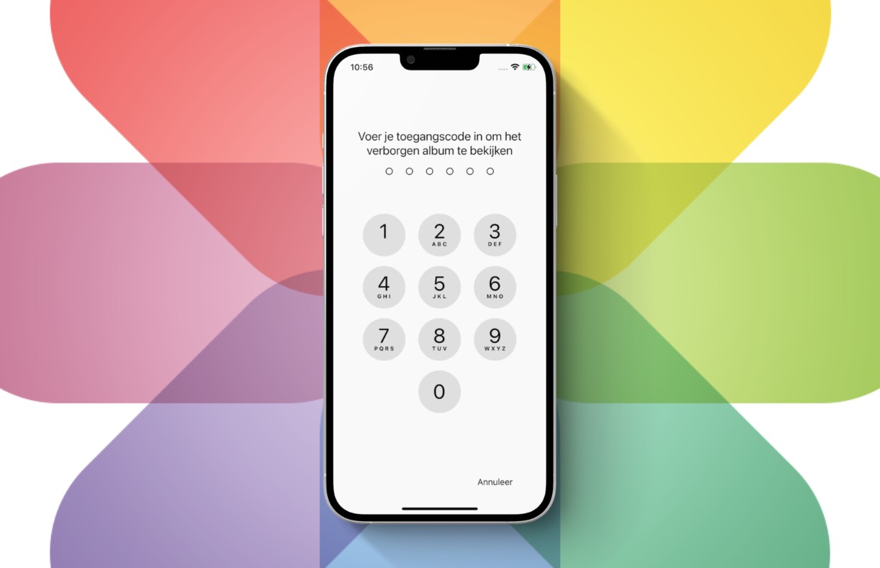 iOS 16: vergrendel je verborgen foto’s met een code
