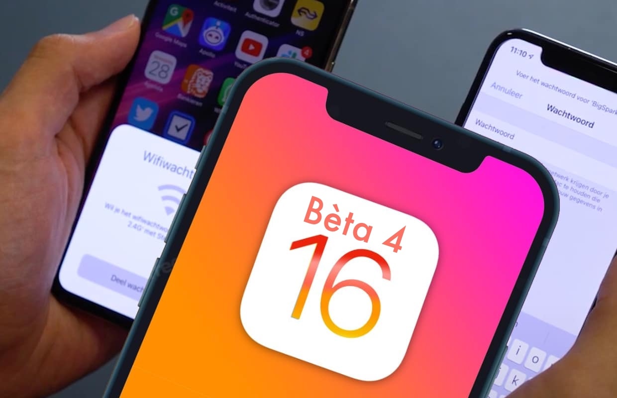 iOS 16 bèta 4 is uit: dit zijn alle nieuwe functies op een rij (update)