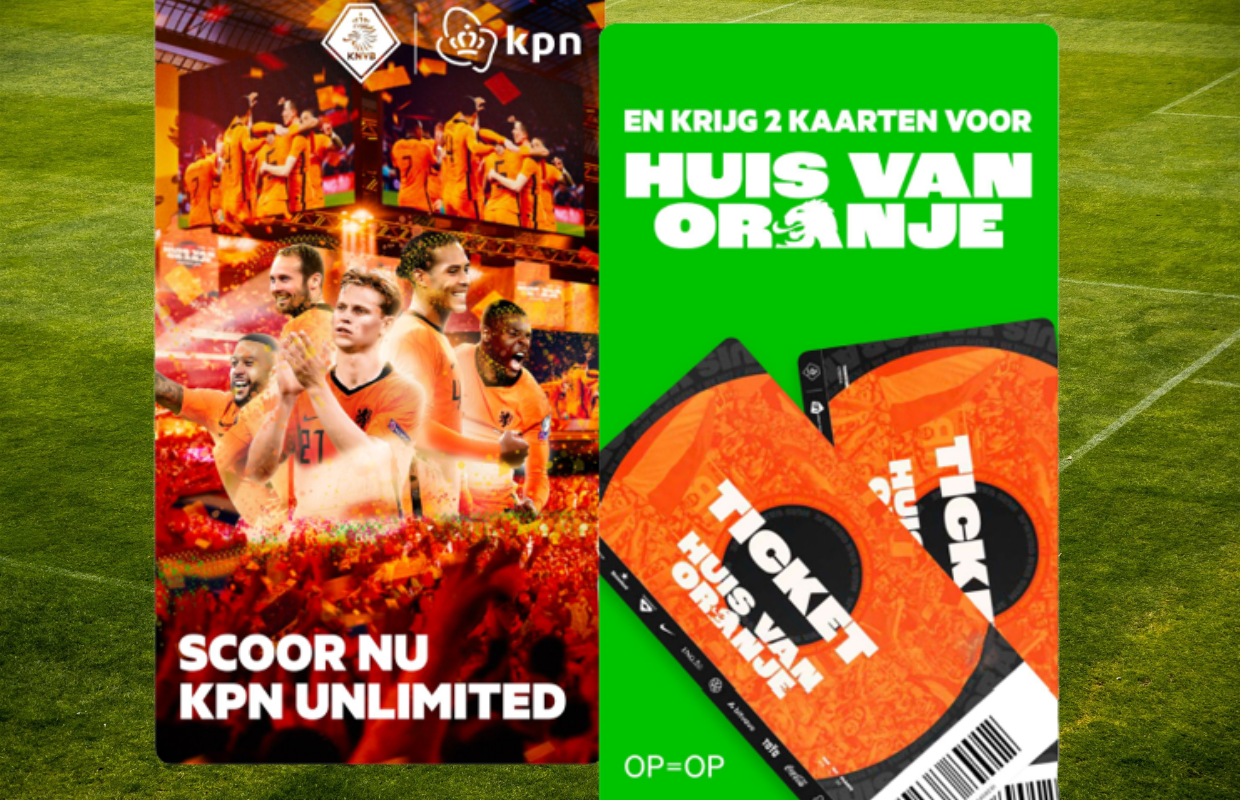 Scoor KPN Unlimited met tot €10 korting per maand en ontvang 2 kaarten voor het Huis van Oranje (ADV)