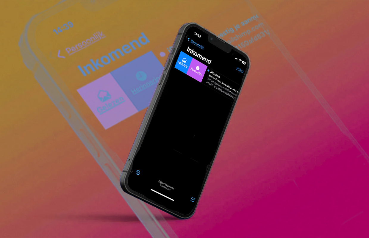 iOS 16: vergeet nóóit meer mailtjes met ‘Herinnering’ in de Mail-app