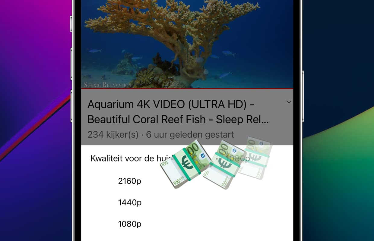 Nooit meer gratis YouTube-filmpjes in 4K (tenzij je gaat betalen)