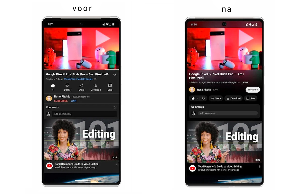 YouTube op iOS krijgt een grote update! Dit is er allemaal nieuw