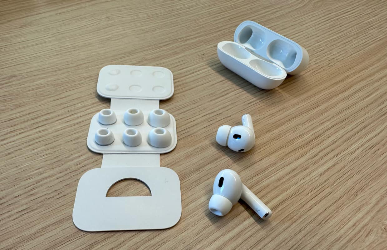 AirPods Pro 2 met extra opzetstukjes