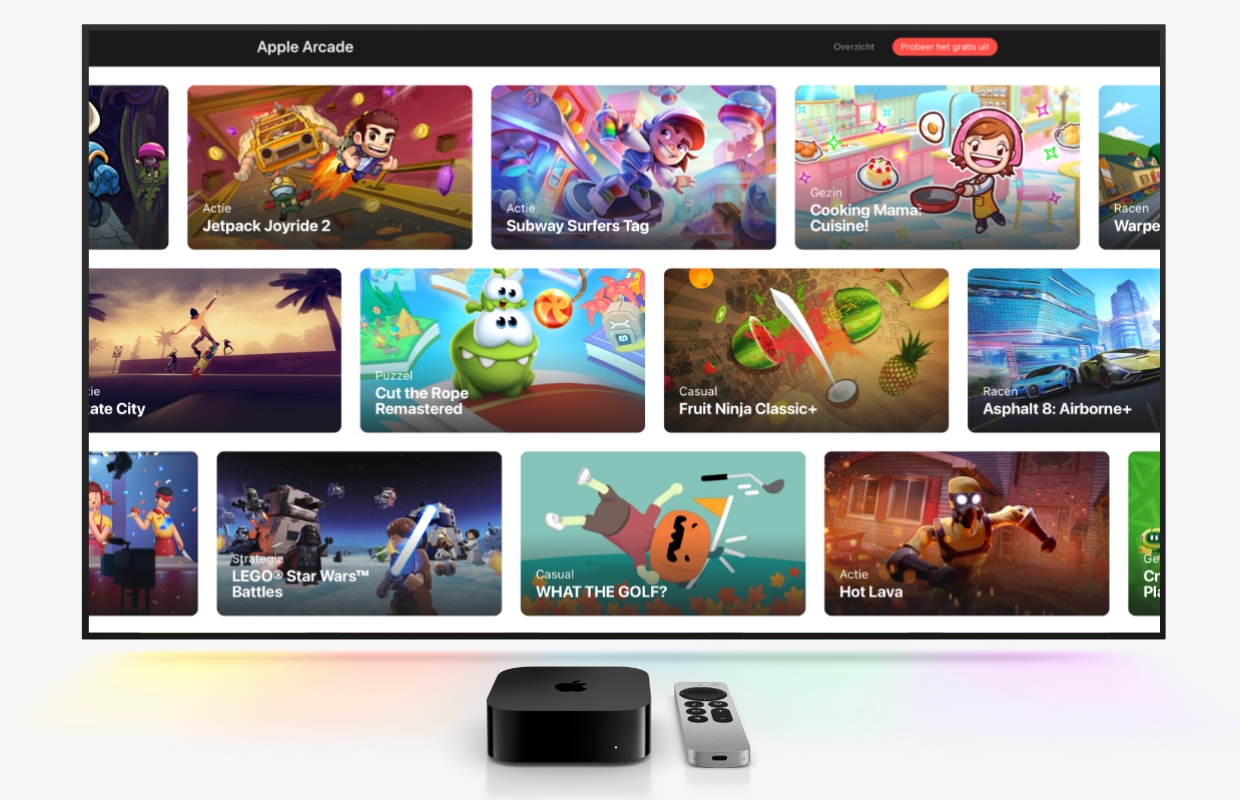 Geen console meer nodig? Zo snel is de Apple TV 4K