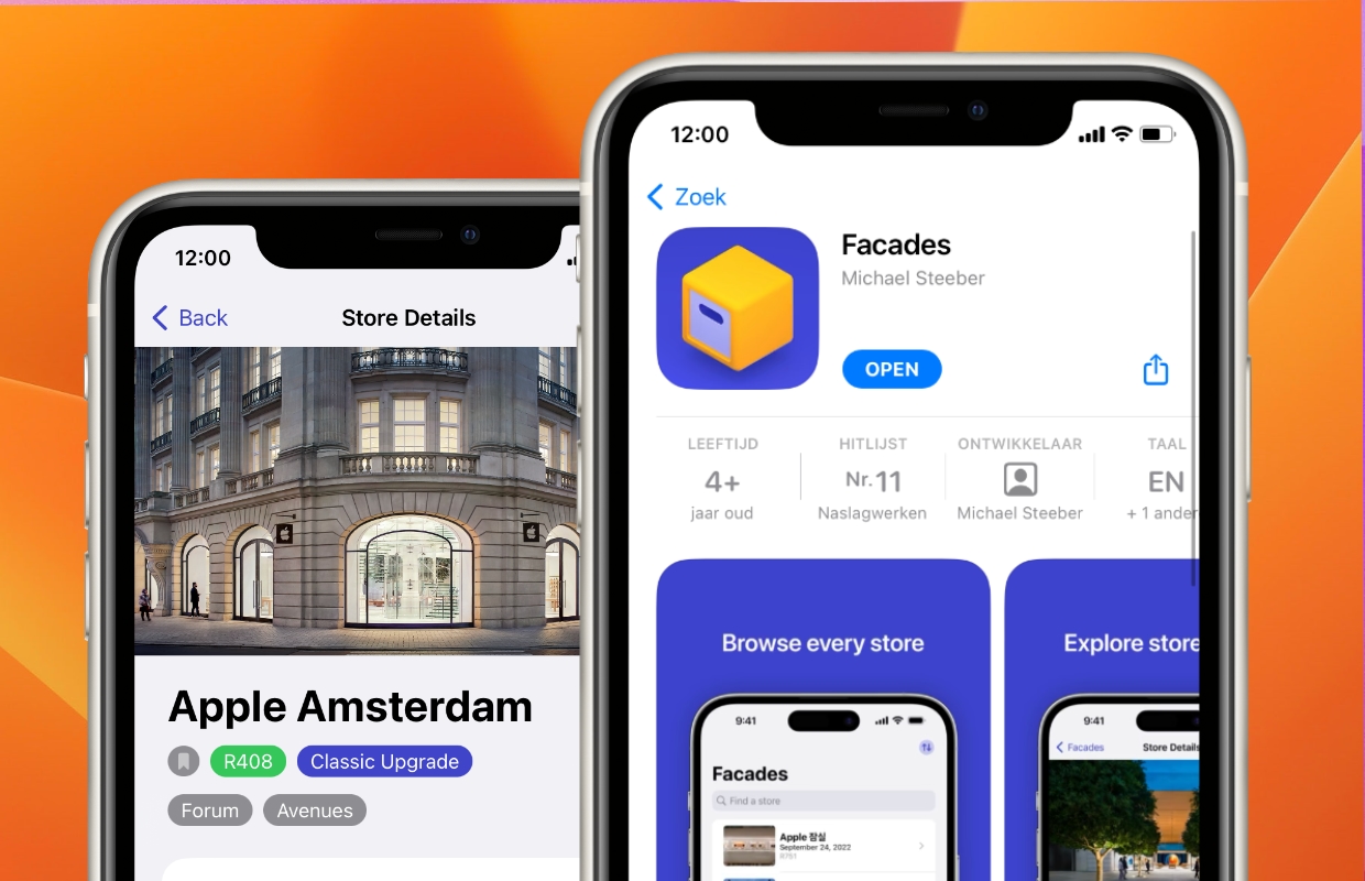 Facades: met deze app vind je alle Apple Stores in de wereld