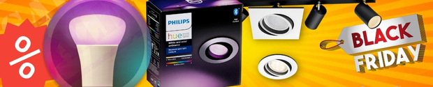 Philips Hue spot aanbiedingen tijdens Black Friday 2022