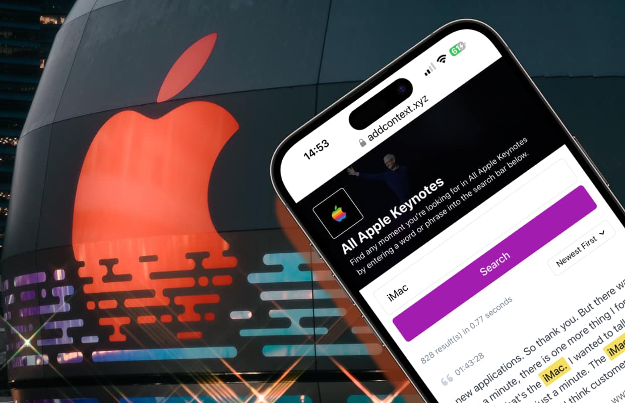 Handig: met deze website kun je oude Apple Events doorzoeken