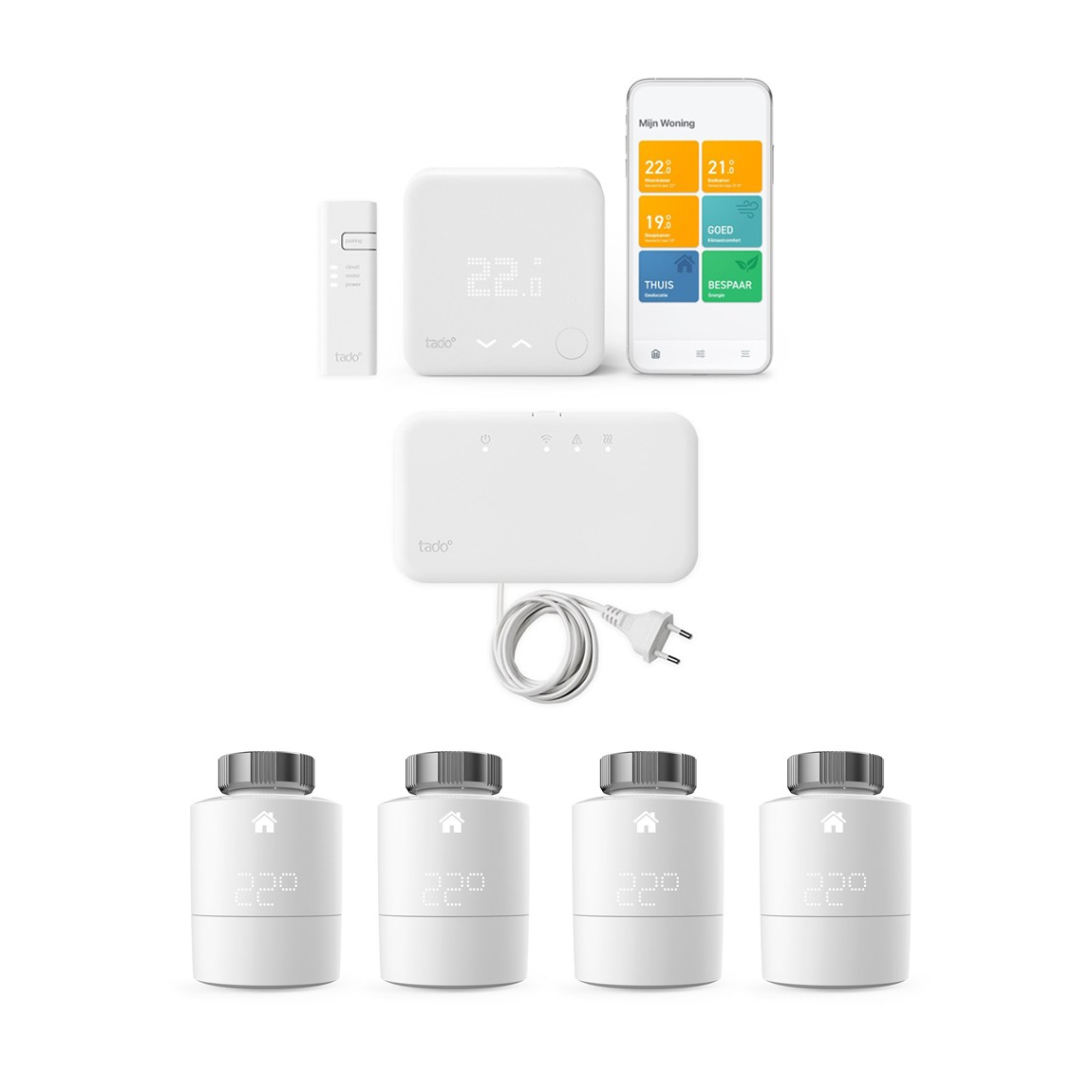 tado starter kit 4-pack