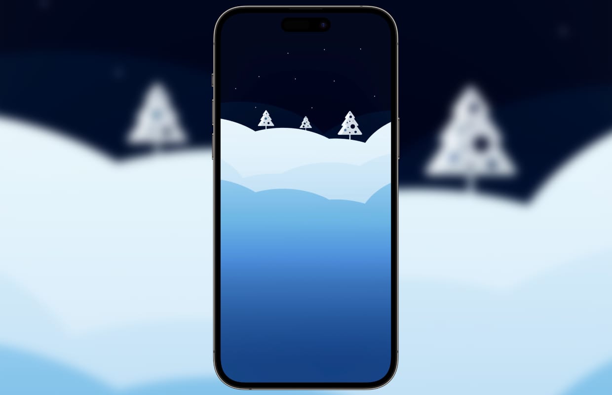 10 iPhone-wallpapers voor Kerstmis (Wallpaper Weekly #51 2022)