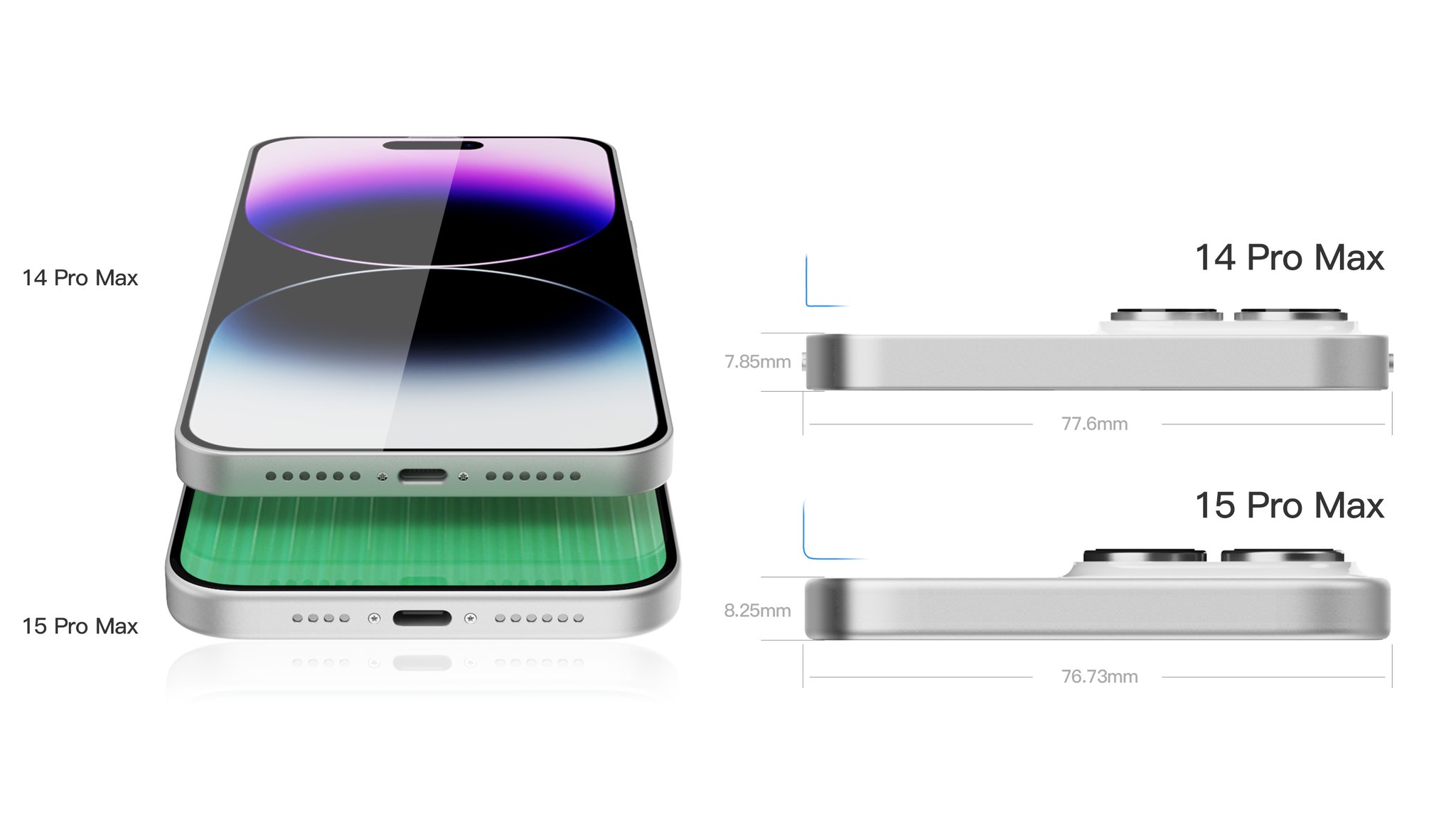 iPhone 15 Pro Max renders