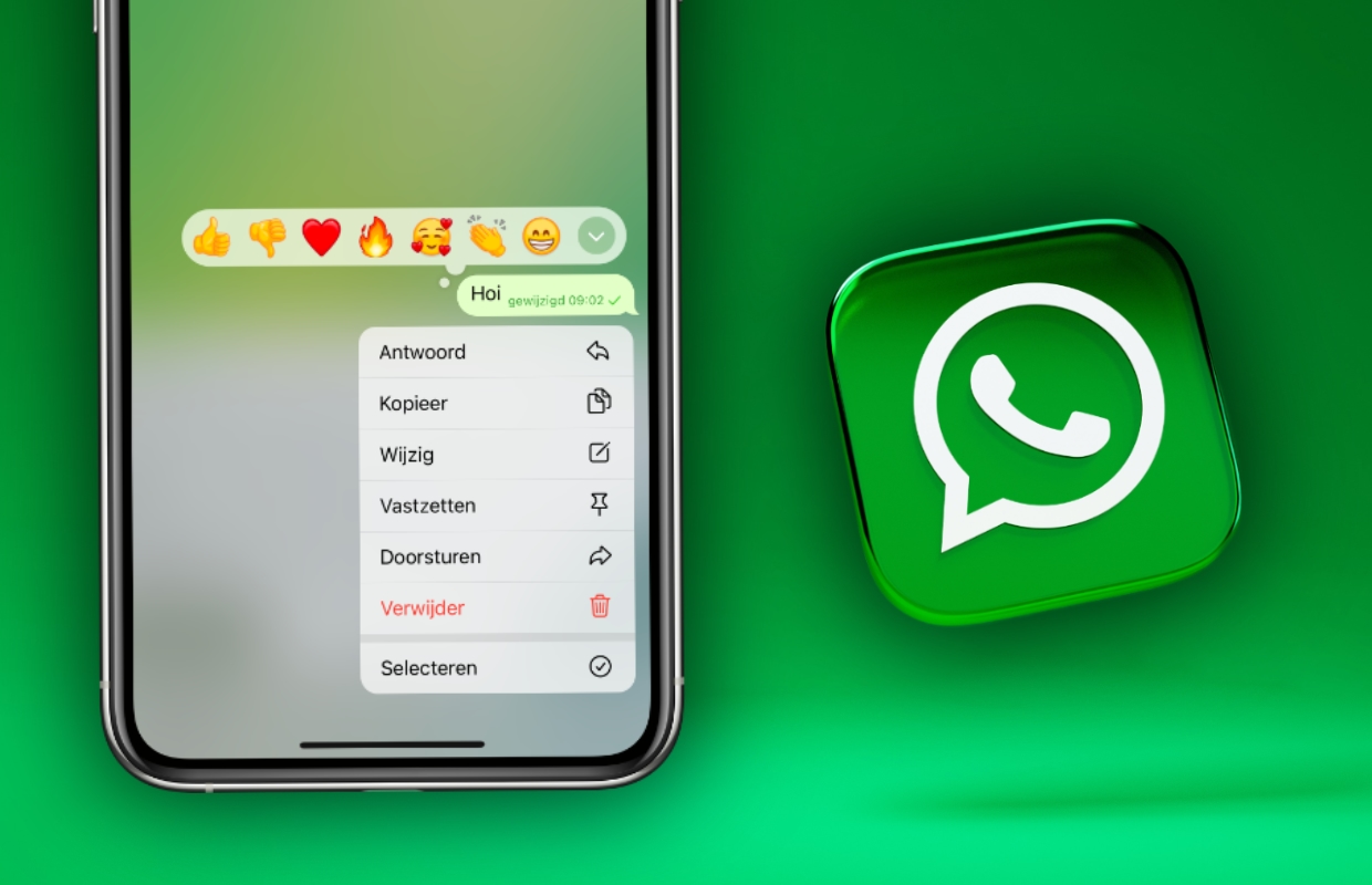 Spijt van je appje? Zo bewerk je verstuurde berichten op WhatsApp