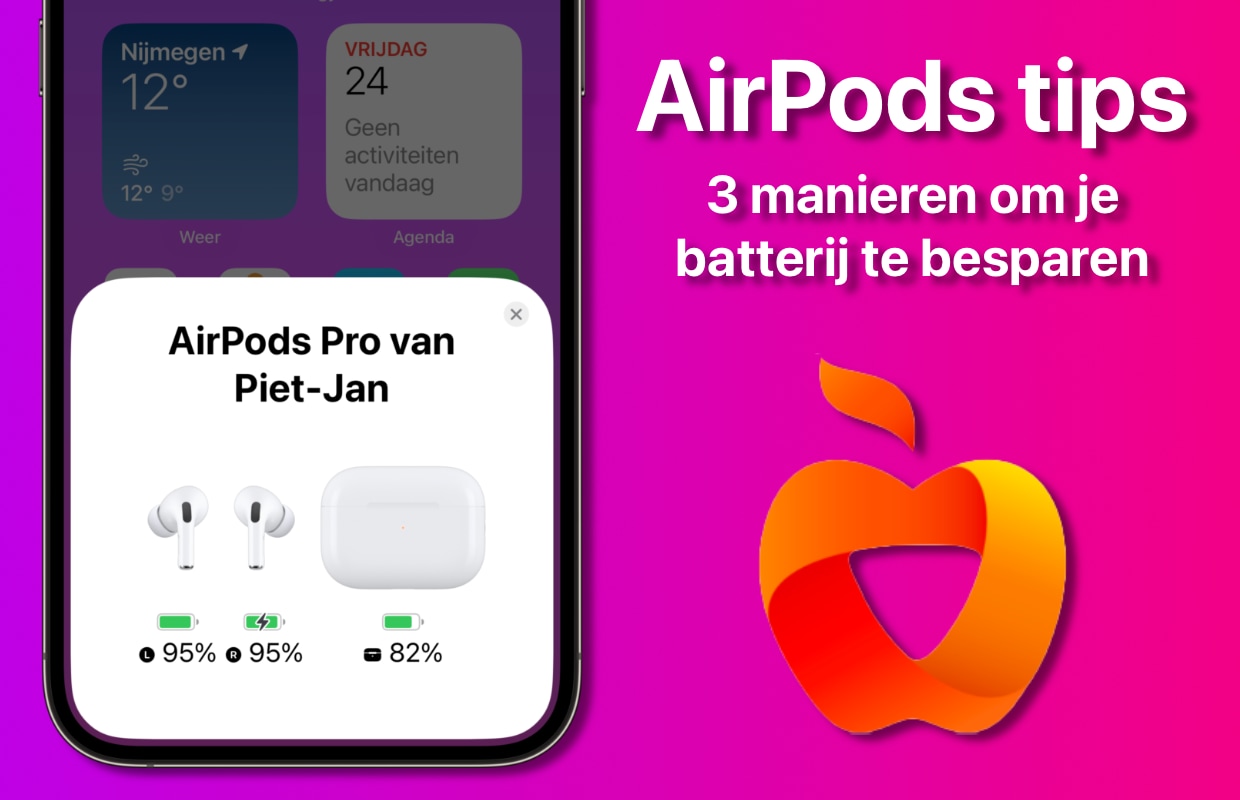 AirPods batterij besparen: zo geniet je langer van je muziek