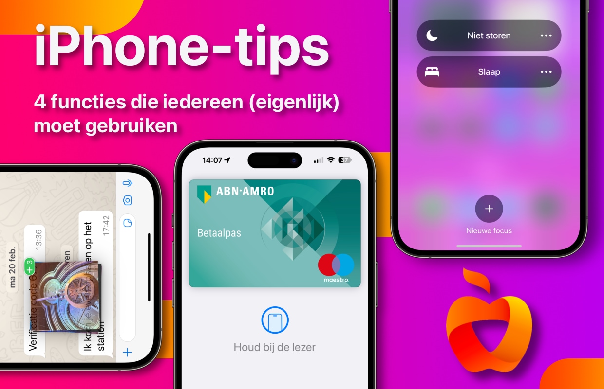 iPhone-tips: 4 functies die iedereen (eigenlijk) moet gebruiken