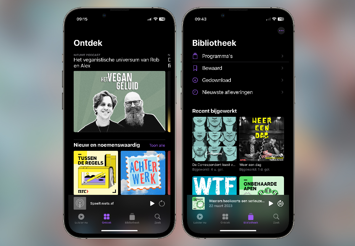 Deze nieuwe Podcasts-features zijn nu beschikbaar!