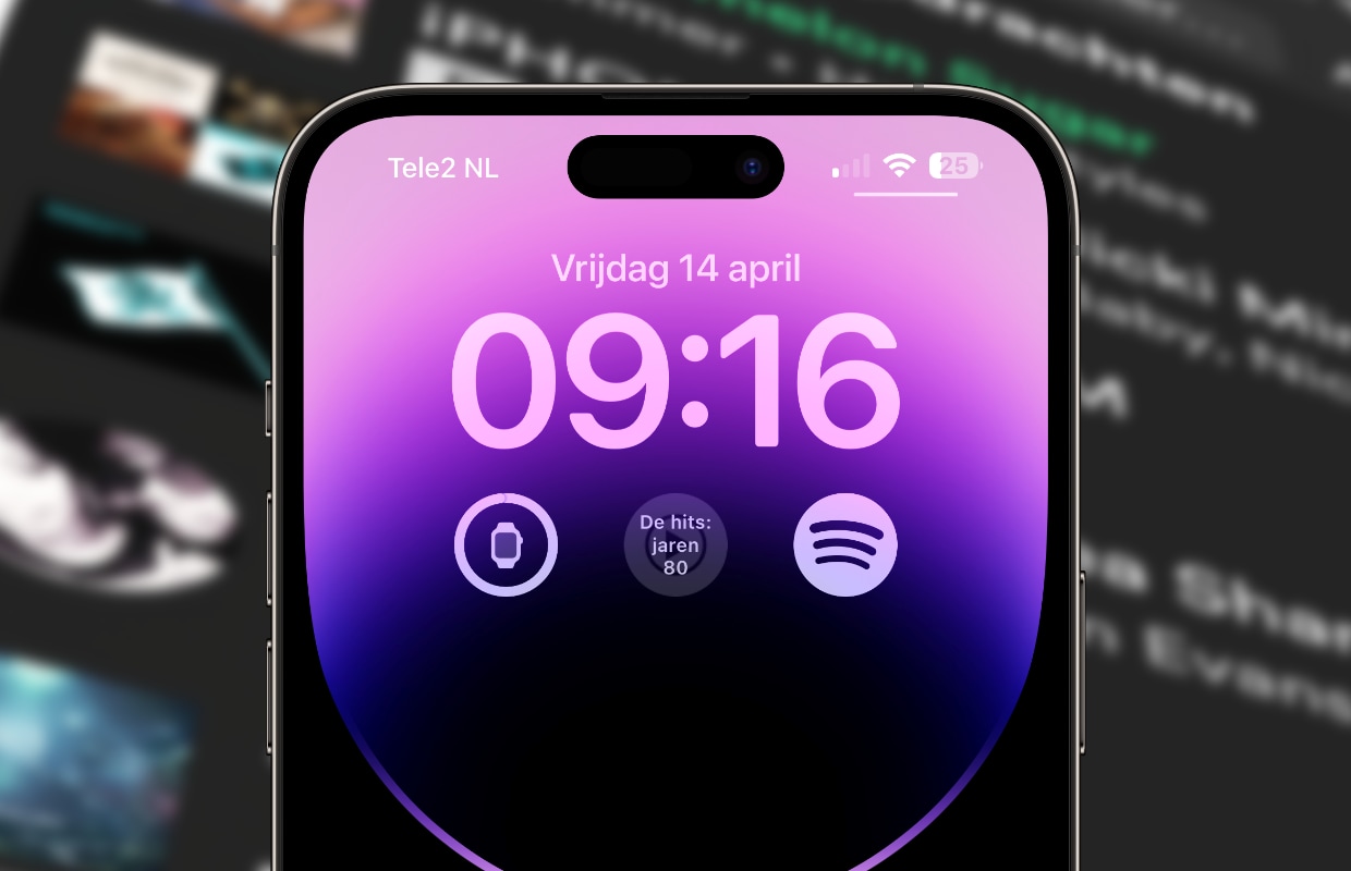 Spotify heeft een widget voor het lockscreen (en dat is best handig)