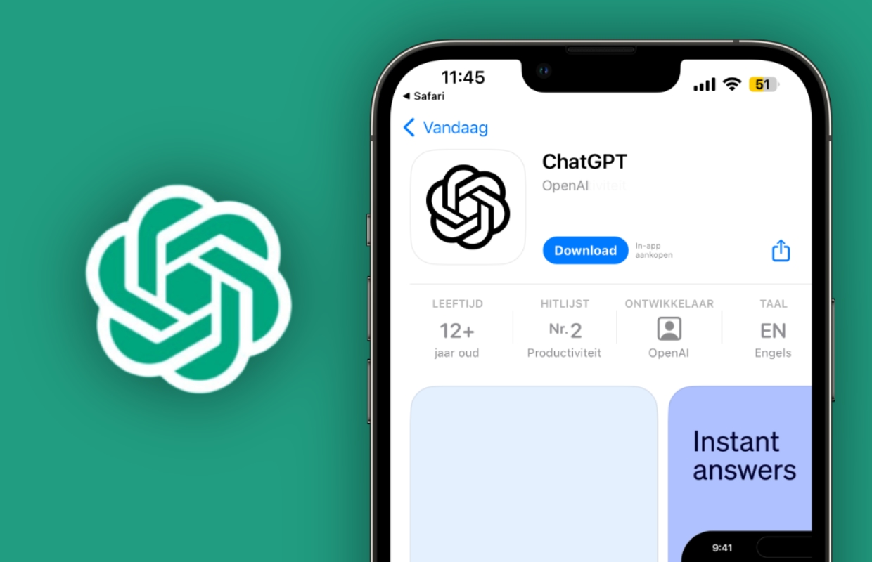 chatgpt app nederland