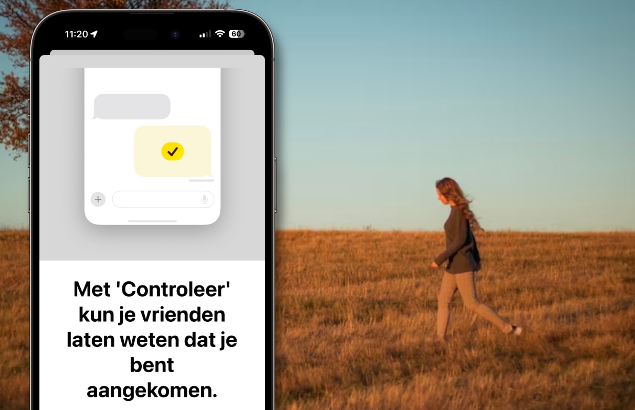 iOS 17 Check In: met deze functie kom je altijd veilig thuis