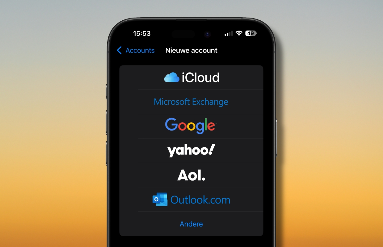 Zo voeg je jouw e-mail toe op je iPhone en iPad