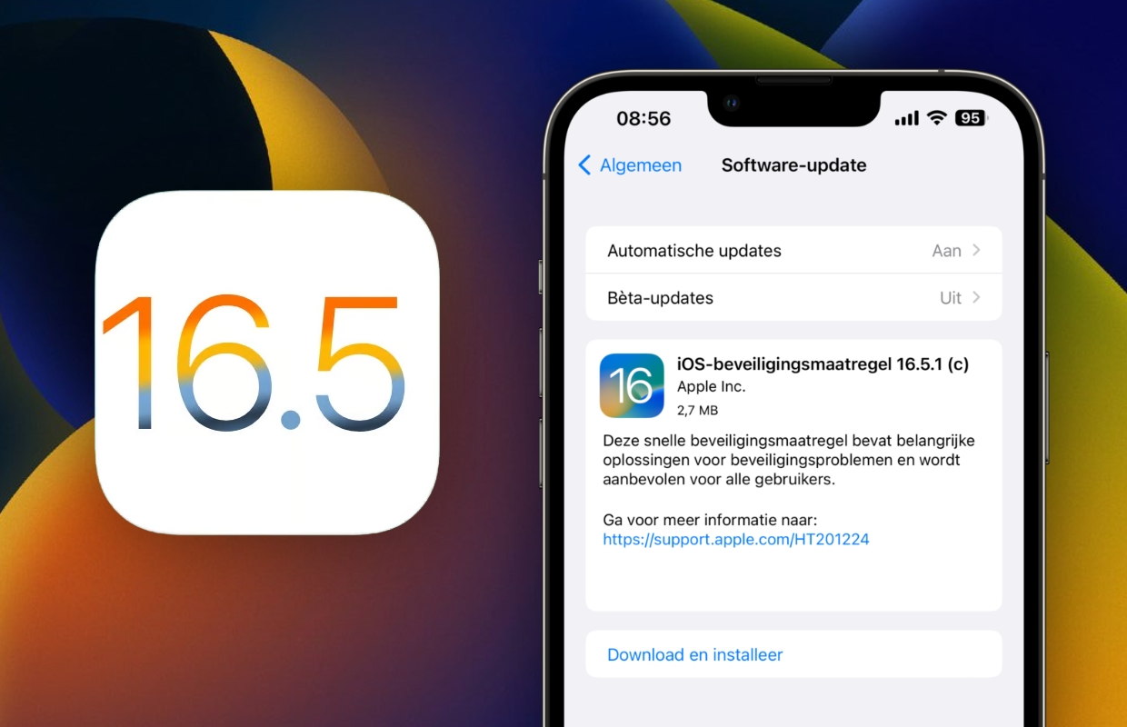 Wéér een beveiligingsupdate: Apple lanceert iOS 16.5.1 (c)