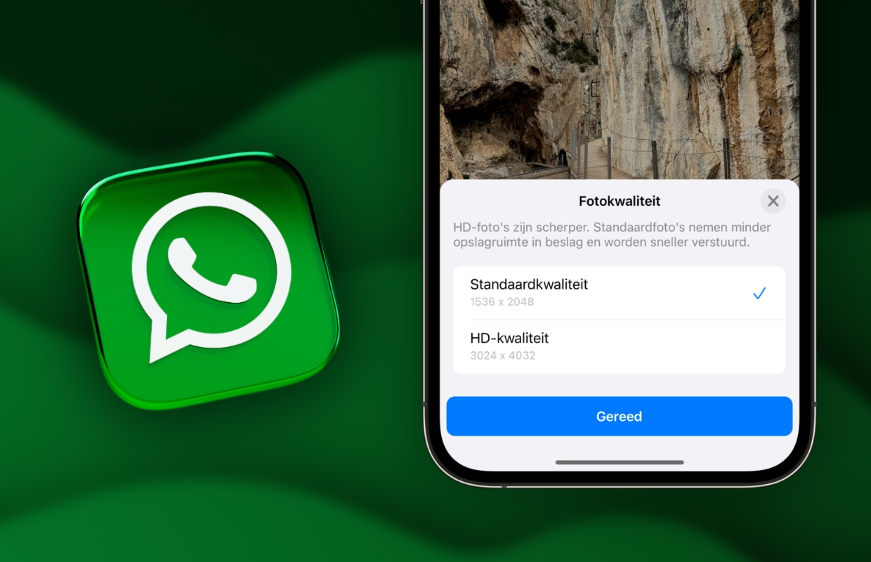 WhatsApp staat versturen van HD-foto’s nu toe (maar dat heeft nadelen)