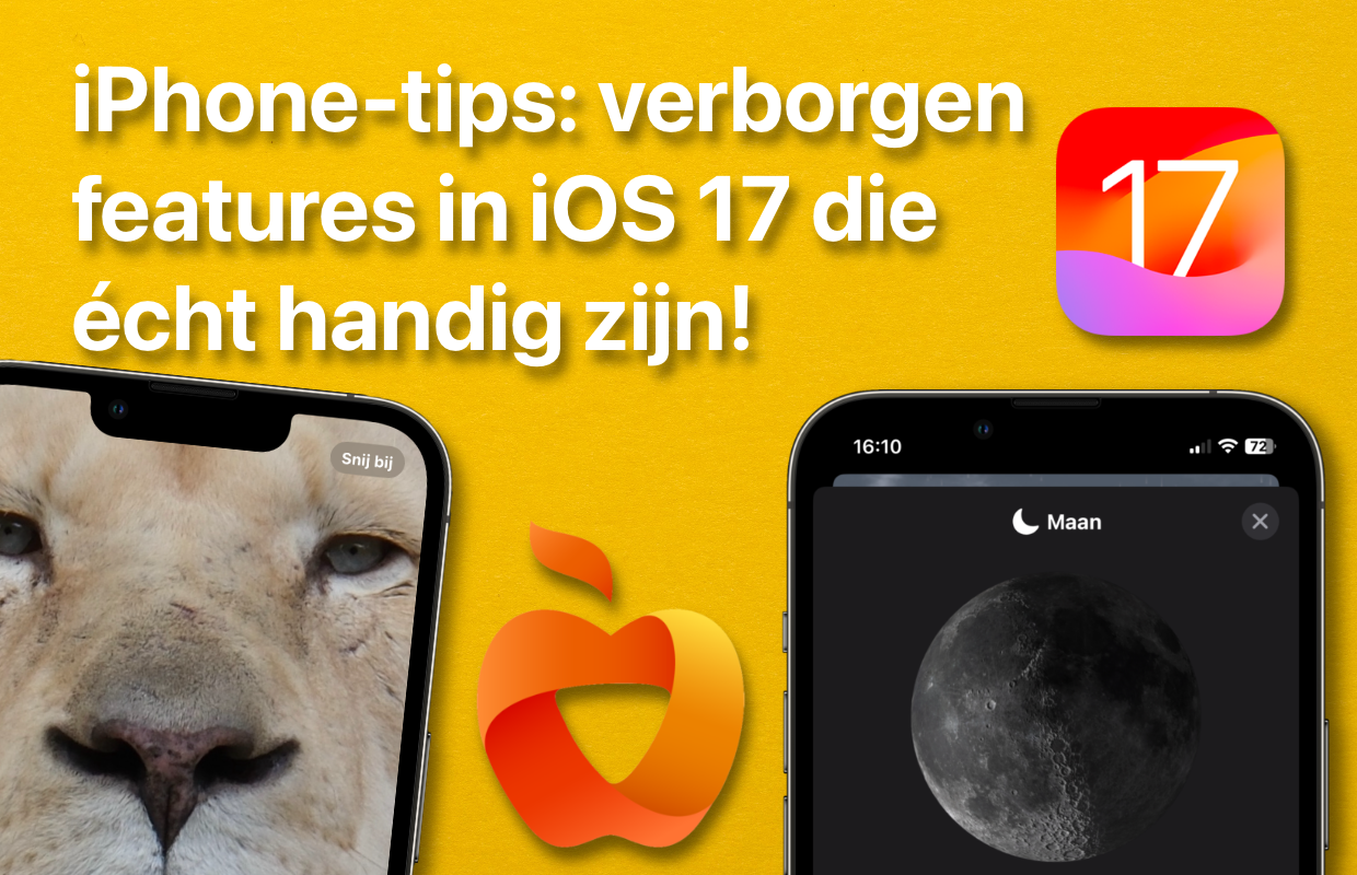 iPhone-tips: verborgen features in iOS 17 die écht handig zijn