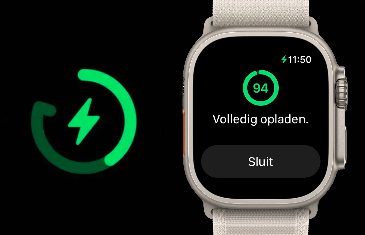 Dit moet je doen als je Apple Watch niet volledig kan opladen