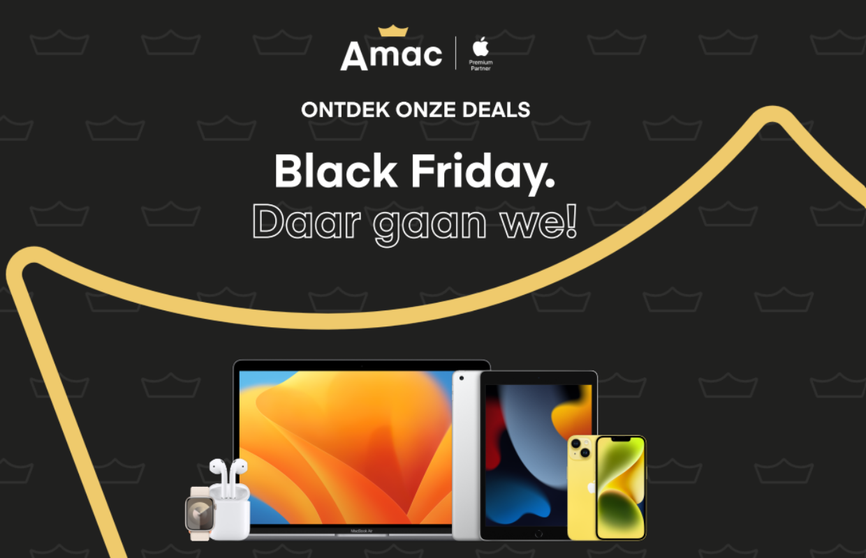 De beste Black Friday-deals bij Amac voor Apple-liefhebbers (ADV)