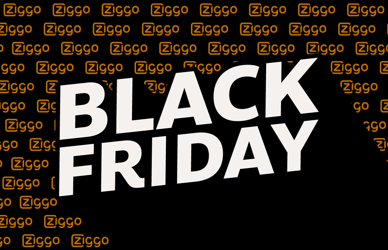 Ziggo-aanbieding Cyber Monday: 50% korting of een Bol. cadeaukaart tot €450