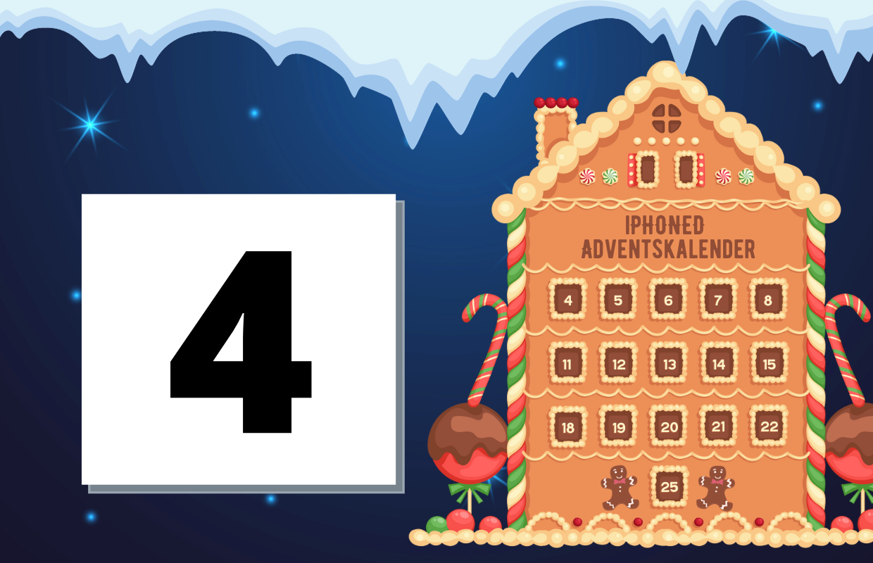 iPhoned-adventskalender (4-12-2023): win een slimme buitencamera t.w.v. 288 euro!