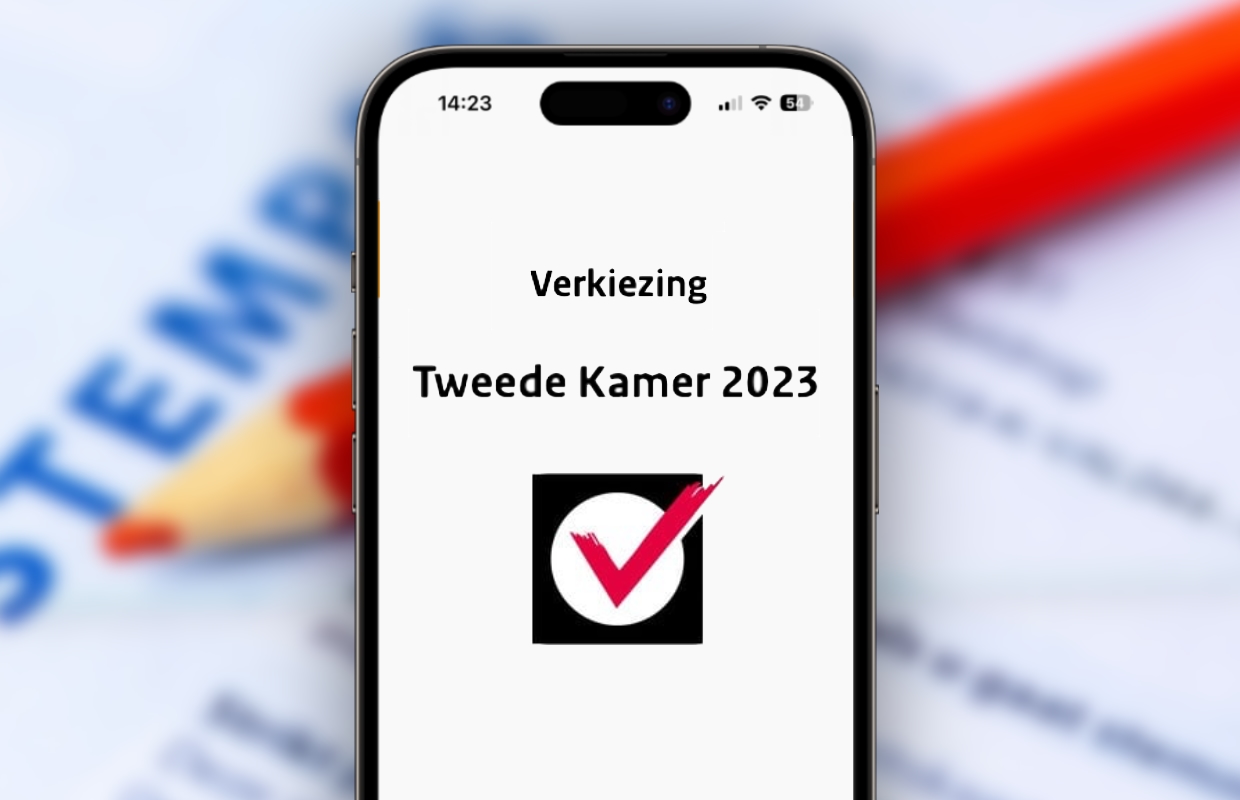 Verkiezingen 2023: bepaal met je iPhone op wie je gaat stemmen