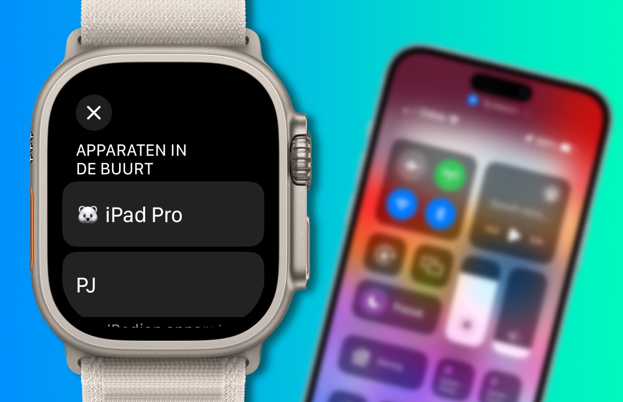 Je iPhone op afstand bedienen met je Apple Watch (zo doe je dat)