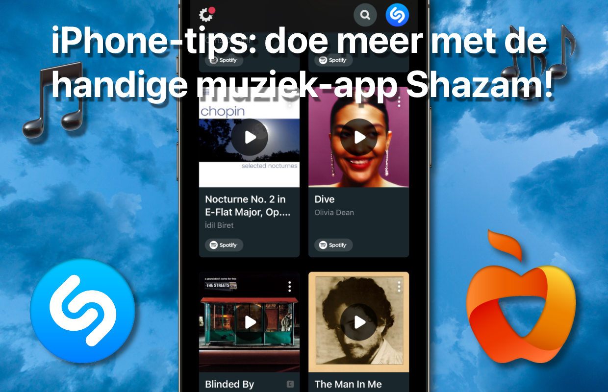 iPhone-tips: doe meer met de handige muziek-app Shazam!