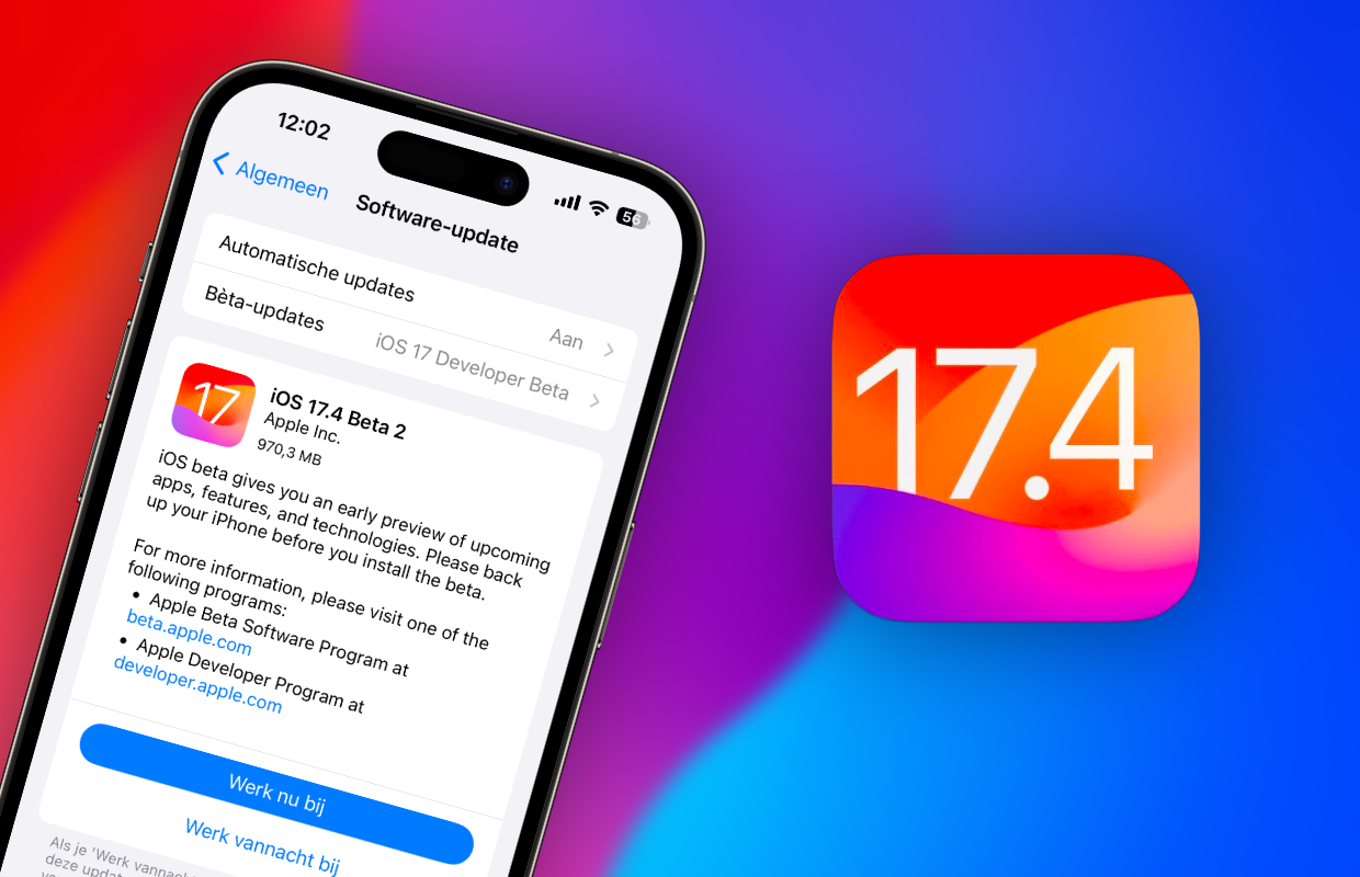 iOS 17.4 bèta 2 is uit: deze veranderingen komen naar je iPhone