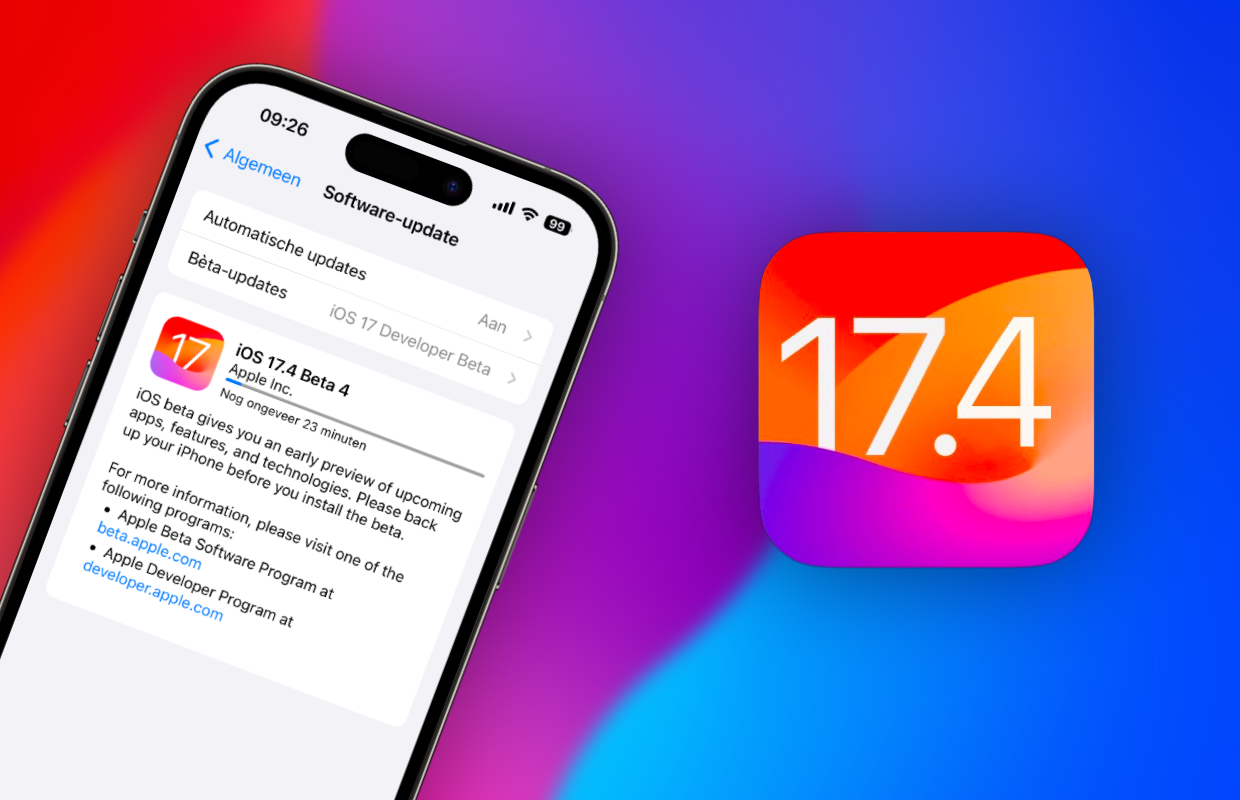 iOS 17.4 bèta 4 is uit: deze veranderingen komen naar je iPhone