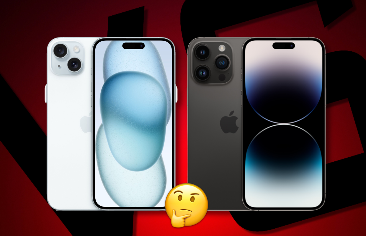 iPhone 15 Plus vs iPhone 14 Pro Max – wat is de beste keuze?