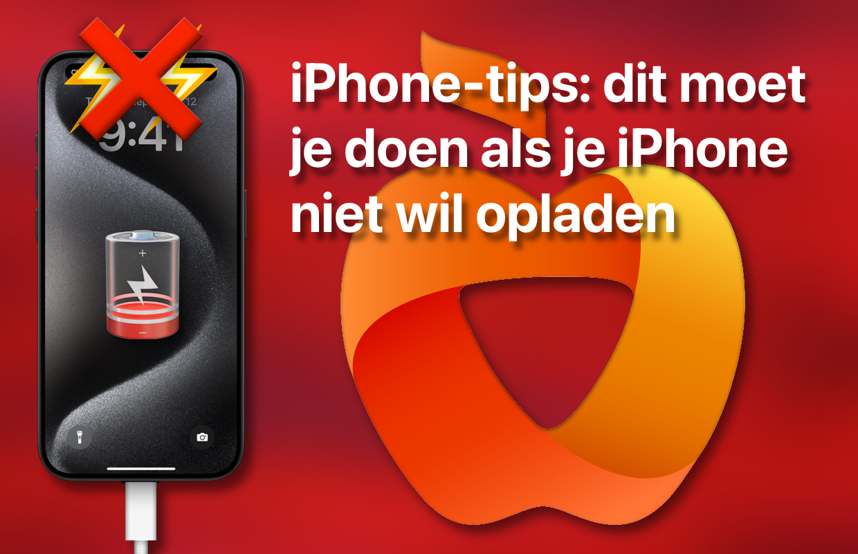 iPhone-tips: dit moet je doen als je iPhone niet wil opladen