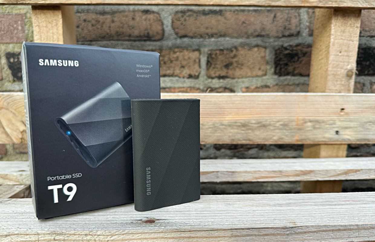 Externe schijf Samsung Portable SSD T9: klein formaat voor veel opslag