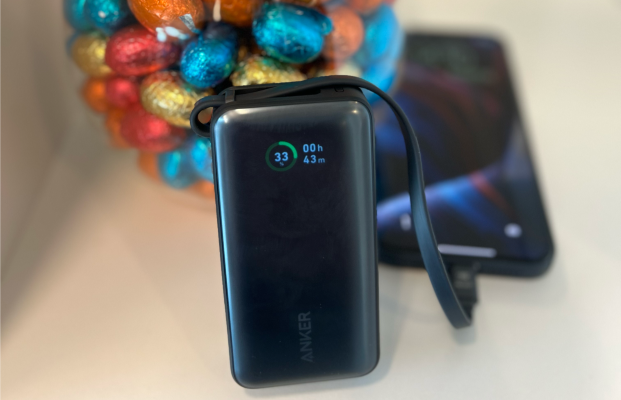 Anker Nano Powerbank: krachtig, compact met ingebouwde kabel