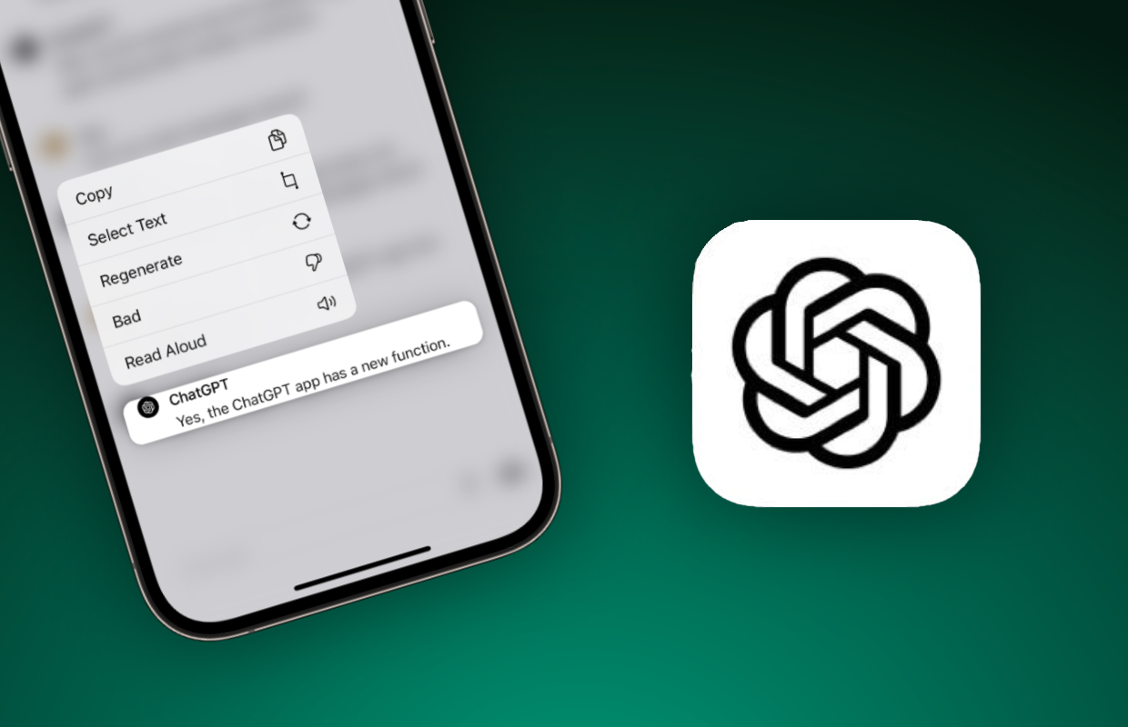 Deze nieuwe functie maakt ChatGPT op je iPhone nóg beter