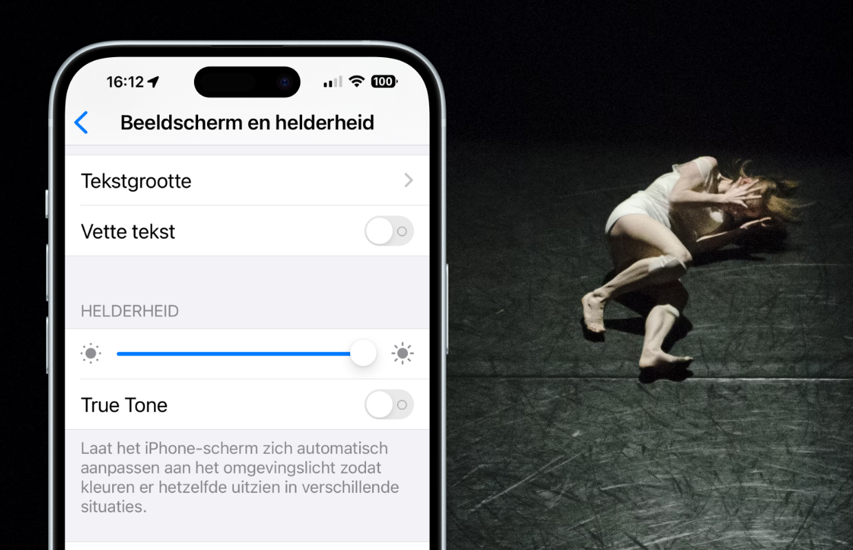 Zo voorkom je dat de iPhone je ’s nachts kan verblinden