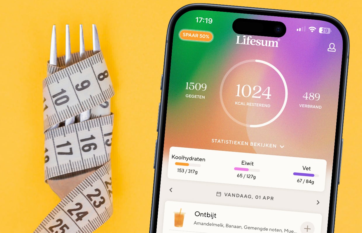 Dit is de beste manier om calorieën te tellen via je iPhone