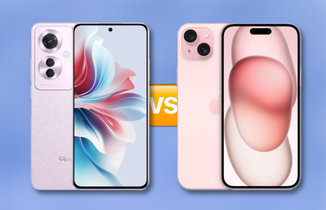 Oppo Reno11 F vs iPhone 15 Plus: een geduchte concurrent?