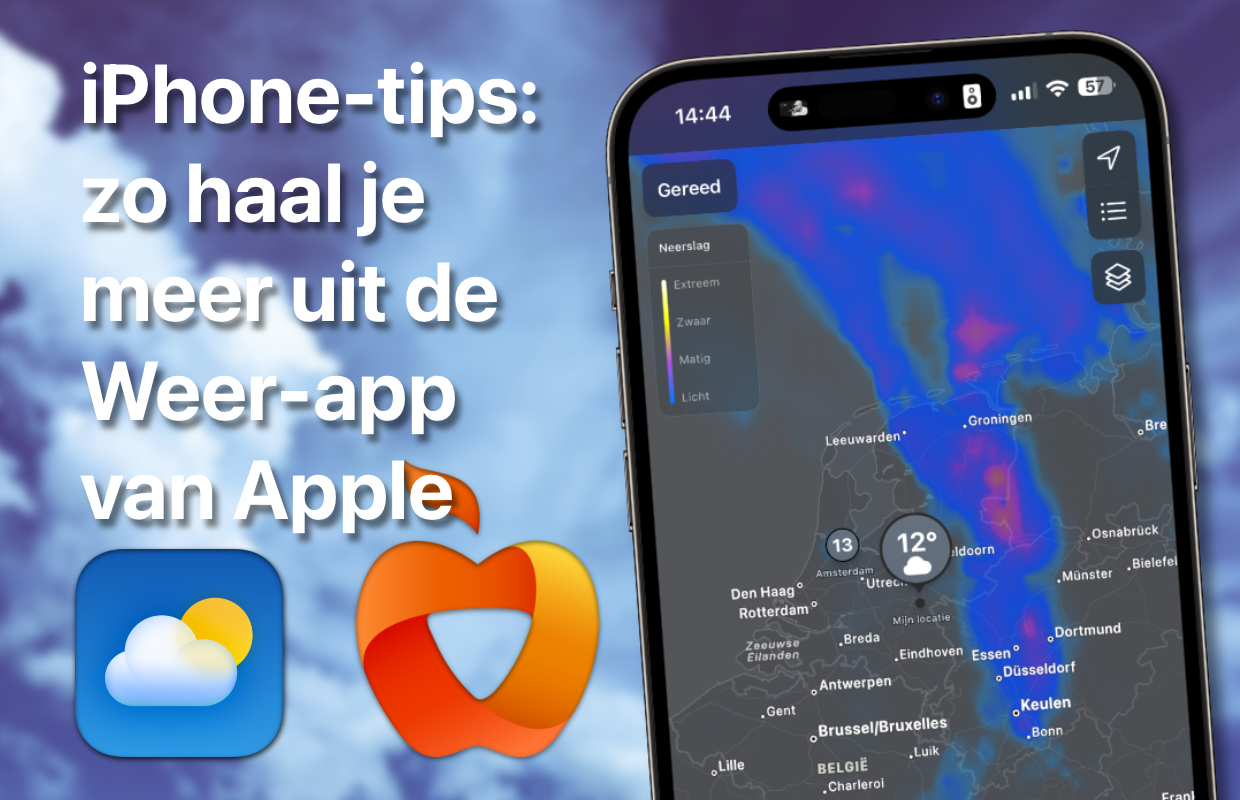 iPhone-tips: zo haal je meer uit de Weer-app van Apple