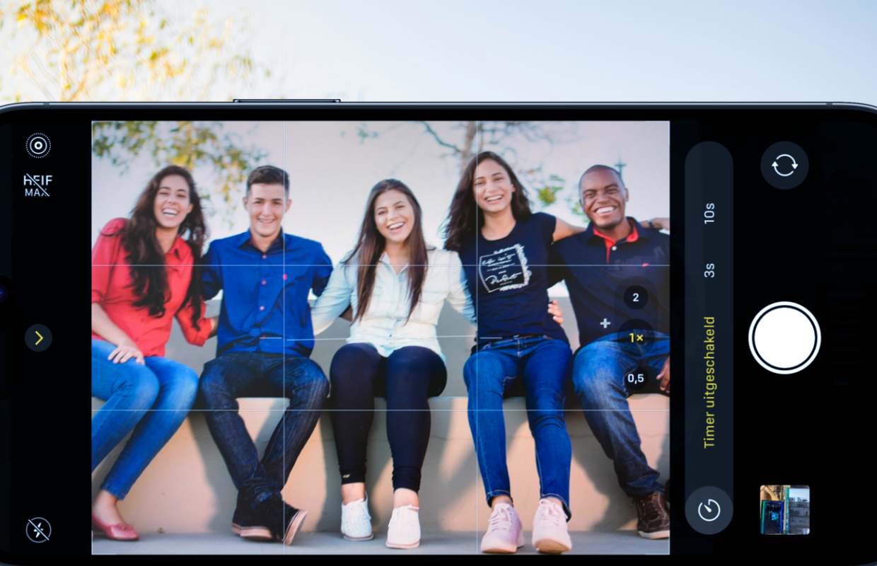 Zo gebruik je de zelfontspanner van de camera op je iPhone