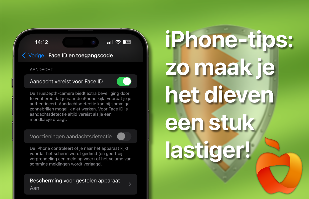 iPhone-tips: met deze instellingen maak je het dieven veel lastiger