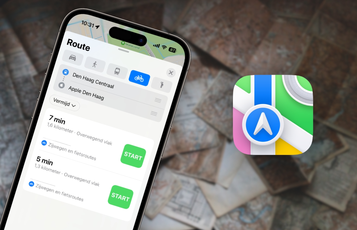 Apple Kaarten heeft eindelijk fietsroutes in Nederland: zo werkt het