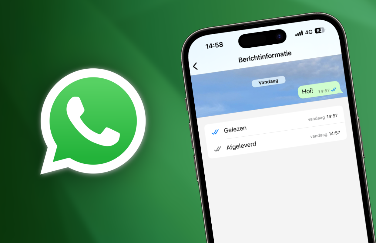 Vinkjes in WhatsApp: zo werken ze (en dit betekenen de kleuren)