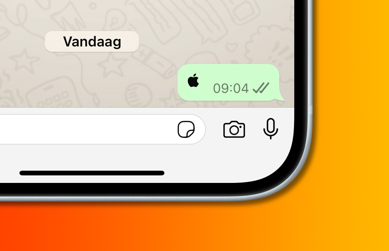 Zo verstuur je een  Apple-logo als emoji naar je vrienden