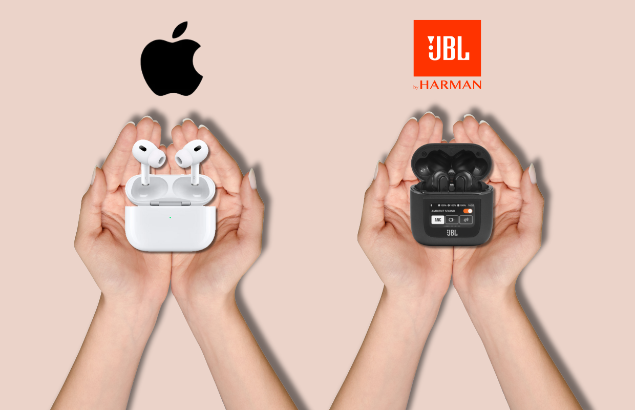 AirPods Pro 2 vs JBL Tour Pro 2: wat zijn de verschillen?